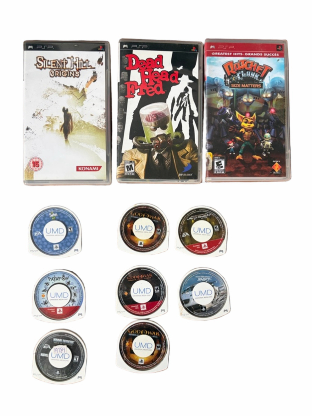 PSP Video Games Bundle